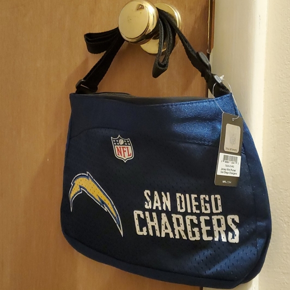 Blue Official NFL San Diego Chargers Jersey Purse - Picture 3 of 5